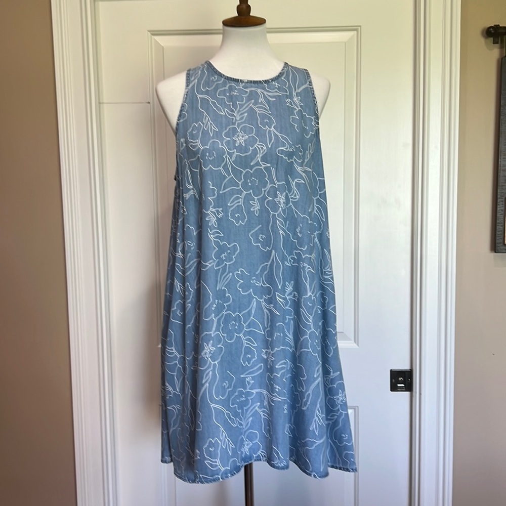 Chelsea and Theodore sleeveless dress
